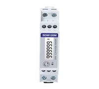 Medidor de energía SDM120M 5 A 220/230V monofásico dos cables carril Din salida medición parámetros completos