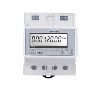 Medidor de energía SDM320C Monofásico Dos Hilos Carril Din RS485 RTU