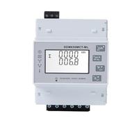 Medidor de energía SDM630MCT-ML-TCP 100mV CT conectado trifásico carril DIN multicircuito TCP multifunción pantalla LCD retroiluminada
