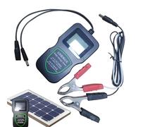 Medidor de energía solar portátil de 5,91 pulgadas | probador solar ABS de alta precisión digital portátil fiable para la investigación agrícola exterior jardín
