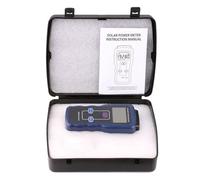 Medidor de energía solar, probador de radiación de luz, investigación óptica, vidrio de intensidad de luz, retención de datos SM206 de mano solar