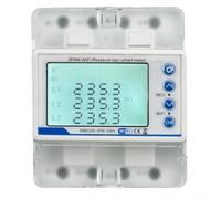 Medidor de energía trifásico inteligente para Tuya WiFi, WiFi EnergyMeter con pantalla LCD Monitor de energía digital para sistema de energía solar