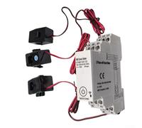 Medidor de energía trifásico para aplicación con núcleo dividido para CT 100A 3P4W montaje en riel DIN clase 0,5 para uso doméstico comercial industrial