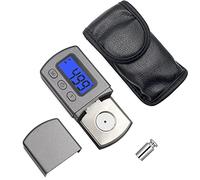 Medidor de Escala de Fuerza de lápiz de Mini Tocadiscos Digital de Alta precisión 0,01 g / 5,00 g retroiluminación LCD Azul para Cartucho Phono de Brazo de Lectura