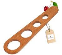 Medidor de espaguetis (madera de cerezo al aceite)