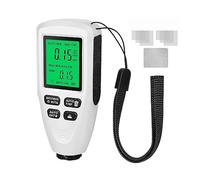 Medidor de espesor automático película pintura coche HW-300PRO 0-2000UM Fe & NFe probador recubrimiento Manual herramienta automotriz para el Laboratorio de Automóviles(HW-300MINI White)