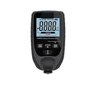 Medidor de espesor de película de retroiluminación GM998, probador de pintura de coche, medidor de espesor de recubrimiento, medidor de espesor de pintura portátil para Car Lab(Black 1)