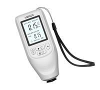Medidor de espesor de revestimiento 0 - 2000 μm, medidor digital profesional con pantalla LCD grande, apagado automático, retroiluminación, probador de pintura