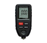 Medidor de espesor de revestimiento de pintura de coche TC100 probador de espesor de película de pintura de coche herramienta de medición de pintura negro para Car Lab(Black-TC100)