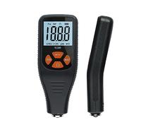 Medidor de espesor de revestimiento de pintura de coche TC200, medidor de espesor de película 0.1um/0-1500 para Car Lab(Nero)