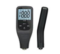 Medidor de espesor de revestimiento de pintura de coche TC200, medidor de espesor de película 0.1um/0-1500 para Car Lab(Black 1)