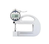 Medidor de espesor digital con rodillo inserción 12,7 mm (0,01 mm) for papel, película, cuero y alambre respuesta rápida(Large head)