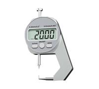 Medidor de espesor digital: micrómetro electrónico de 0-20 mm, calibrador de conversión de unidades de alta precisión Pantalla LCD | Perfecto para medición de joyas, inspección de perlas, pruebas arte