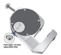 Medidor de Espesor Digital Mini micrómetro Digital de Alta precisión 0 0,5 Pulgadas Herramienta de medición de 12,7 mm con Pantalla LCD para Objetos pequeños y Delgados Acero