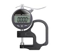 Medidor de espesor electrónico 0,01/0,001 mm 12,7 mm LCD Micrómetro digital Medidor de espesor Micrómetro Herramienta de medición(0.001mm)