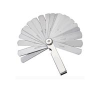 Medidor de espesor, Medidor De Espesor 10 Piezas, Herramienta Medición Plegable Huecos Acero Inoxidable,para coche