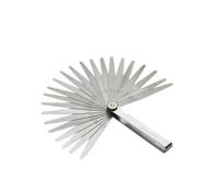 Medidor de espesor Medidor De Espesor 2 Piezas, Herramienta Medición 0,02 A 1 Mm, Calibrador Hoja 23, Relleno Espacios Acero Inoxidable Métrico