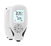 Medidor de Espesor, Medidor de espesor de recubrimiento 0-2000UM, probador de película de pintura automotriz for coche, herramientas de pintura Manual, medidor de espesor for coches(Bianco)