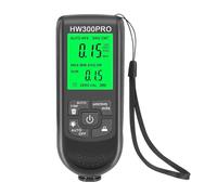 Medidor de espesor pintura for automóviles 0 a 2000 um con pantalla digital, medidor recubrimiento, herramientas manuales for(Black)