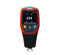 Medidor De Espesor Recubrimiento Digital UT343D Rangos 0-1250um (3% H+1) Micron Precisión Plástico Alta Resistencia Datos USB,Rendimiento Estable