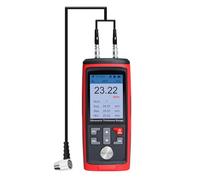 Medidor de Espesores por Ultrasonidos No Destructivo con Alarma, Almacenamiento de Datos y Software de PC para Metales, Vidrio y Plásticos