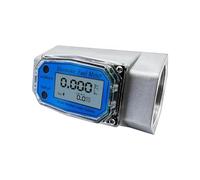 Medidor De Flujo 1in/2in/2.5in/3in LCD Medidor De Flujo De Líquido Digital Medidor De Flujo Electrónico For Agua De Urea De Combustible(2 inches)
