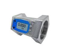 Medidor De Flujo 1in/2in/2.5in/3in LCD Medidor De Flujo De Líquido Digital Medidor De Flujo Electrónico For Agua De Urea De Combustible(2.5 inches)