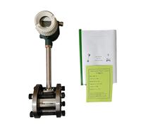 Medidor de flujo de agua, Digital 4-20mA RS485 Explosion-Proof Grade Stress Type Flowmeter For Steam/Liquid/Natural Gas/Compressed Air(DN25)