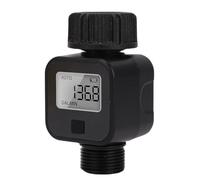 Medidor de Flujo de Agua, Galón, Contador Litro a Velocidad Flujo Medidor, Presión Calibre Agua para el para Riego Boquilla Manguera Jardín, Relleno Tanque Vehículos Recreativos, Rociador Césped