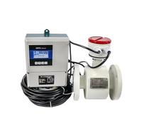 Medidor de flujo de agua magnético remoto dividido, medidor de flujo de líquido conductivo, medidor de flujo de aguas residuales de leche, medidor de flujo electromagnético separado, 1 Uds.(DN40)