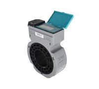 Medidor de flujo de agua, Medidor De Agua Ultrasónico Alimentado Por Batería DN50 DN65 DN80 DN100 DN125 DN150 Mm Caudalímetro De Agua Digital RS485 IP68 Tipo Sándwich(DN65)