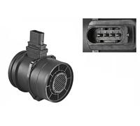 Valeo Medidor de masa de aire 253738 – 4 pines, conector D-shape, montaje BOSCH