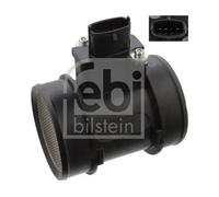 Medidor de flujo de aire con carcasa (cárter) 105776 FEBI BILSTEIN para OPEL