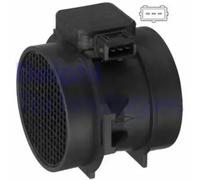 DELPHI Medidor de masa de aire Número de enchufes de contacto: 3 12V con carcasa (cárter) Sensor De Flujo De Aire AF10185-12B1 Compatible con BMW 3 Sedán E46 5 Sedán E39 3 Touring E46 3 Coupé E46
