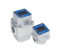 Medidor de flujo de aire de alta precisión con pantalla LCD digital, caudalímetro Roots for aire natural licuado DN15/20/25(DN20-8KG)