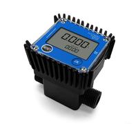 Medidor de flujo de engranajes con pantalla LCD con rosca externa para monitoreo en tiempo real de diésel, metanol y flujos (0.2-10L-MIN)