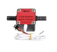 Medidor de flujo de engranajes de plástico de 1/2", 3/4", 3/8" y 1/4", sensor de flujo de grado alimenticio for miel, leche, aceite, detergente, lavadora y lavavajillas.(G3-8)