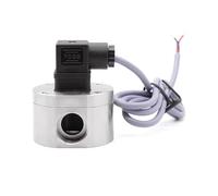 Medidor de Flujo de Engranajes Ovalados de Acero Inoxidable, Sensor de Flujo de Aceite/Diésel de Alta Precisión con Rosca G3/4