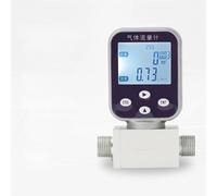 Medidor de flujo de gas térmico G3/8 macho DN10 Sensor de flujo másico for aire oxígeno nitrógeno argón metano salida RS485(Air-5-500L-min)
