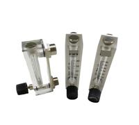 Medidor de flujo de gas tipo panel cuadrado LZT-6T de 3 a 30 l/min Medidor de flujo de aire Rotámetro LZT6T Herramientas Medición de flujo