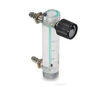 Medidor de flujo de herramienta Vogueing con válvula de control YB-4M Medidor de flujo de aire Regulador de gas para oxígeno, aire y gas (0.1-1L / min)