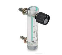 Medidor de flujo de herramienta Vogueing con válvula de control YB-6M Medidor de flujo de aire Regulador de gas para oxígeno, aire y gas (1-10L / min)
