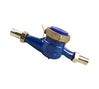 Medidor de flujo de hierro forjado permanente con precisión de ± 2% para planificación antioxidante e instalación residencial extendida