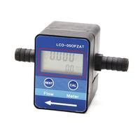 Medidor de flujo de líquido, contador de fluidímetro, 30-1200 l/hora, sensores de efecto, herramienta de medición profesional