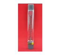 Medidor de flujo de tubo serie LZM-15G for líquido/agua, macho o hembra, conexión ABS de 1/2" BSPT o NPT.(0.25-2.5GPM 1-9LPM)