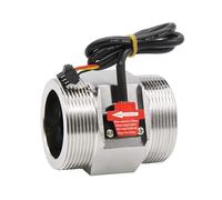 Medidor de flujo de turbina 5~24Vdc G2 "DN50 turbina impermeable 10-200L/min Sensor de flujo medidor industrial YF-DN50-S para el flujo de líquidos
