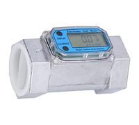 Medidor de flujo de turbina digital, Medidor de flujo de turbina Medidor de flujo de aceite de gas de agua líquida de combustible digital electrónico 2in 2.3V-3.3V LLW-50