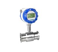 Medidor de flujo de turbina digital SS304 con salida RS485 de 4-20 mA, medidor de flujo de líquido, instrumento de medición de agua.(DN10)