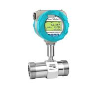 Medidor de flujo de turbina líquida, 4-20 mA, pulso RS485, Modbus, SS316, SS304, 1 unidad(DN32-RS485-SS304)