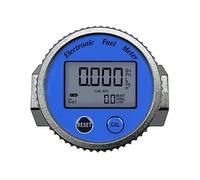 Medidor de flujo de turbinas de calidad industrial Medidor de flujo digital electrónico Medidor de agua líquida Medidor de combustible 3/4 pulgadas/1 pulgada Caudalímetro de gasolina impermeable